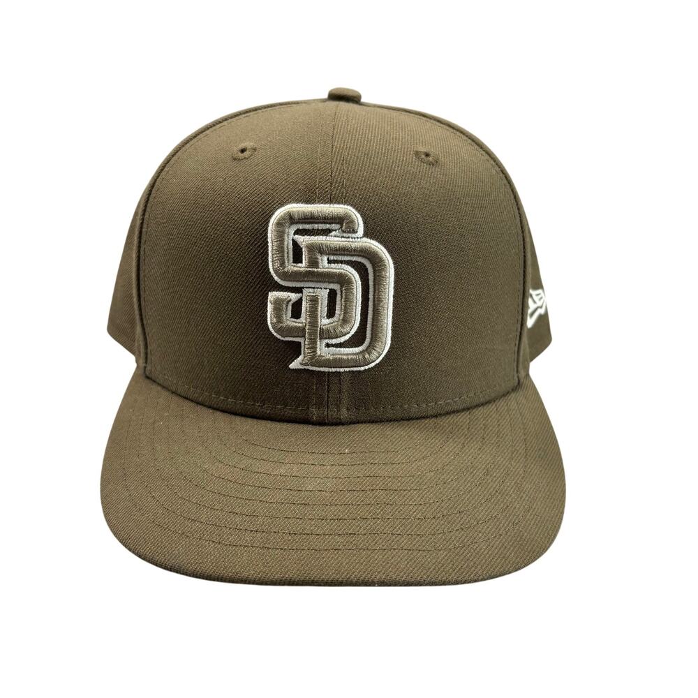 New Era San Diego Padres 59FIFTY Fitted Hat 7 1/2 Brown MLB Streetwear